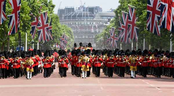 The Queen's Birthday Parade is the highlight of the ceremonial calendar