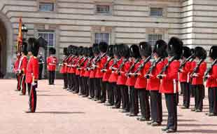 Grenadier Guards Changing the Guard at Buckingham Palace