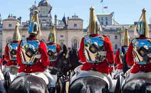 Changing The Queen's Life Guard on Horse Guards Parade
